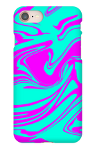 Purple And Cyan Phone Case