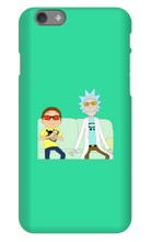 Capinha iPhone Rick and Morty Chave