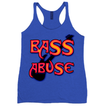 BASS ABUSE racerback tank