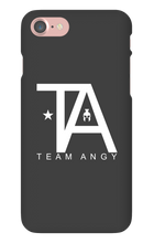 Team Angy Iphone Case || Logo White