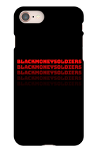 blackmoneysoldiers iPhone Phone Cases