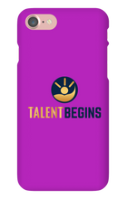Talent Begins iPhone Case