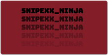 snipexx_ninja XXL Gaming Mousepad