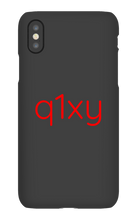q1xy iPhone Phone Cases