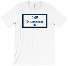 D4V Entertainment T-Shirt Logo Blue