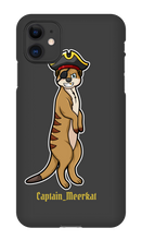 captain_meerkat iPhone Phone Cases