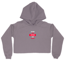 Suffering From Freedom - Cropped Women's Hoodie