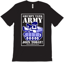 Grumpy Tank Army T-Shirts Dark Colors