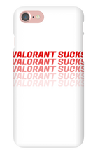Valorant Sucks iPhone Phone Cases