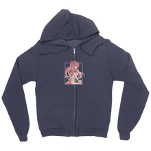 Strawberry Dress Zip Up Hoodie