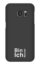 Bin ich Normal Samsung Cases Dunkel Unten