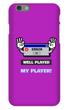 zebbson Well played iPhone Case
