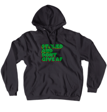Stoned & Don't Give AF Hoodie (No-Zip/Pullover)