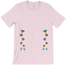chopstickLizard pride heart Tshirt