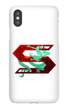 Shooter Logo ROT iPhone Handyhülle
