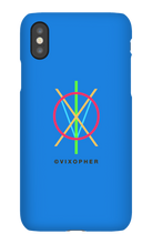 VIXOPHER CENTERED LOGO iPHONE CASE