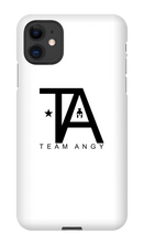 Team Angy Iphone Case || Logo Black