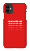 lordgg12343 iPhone Phone Cases