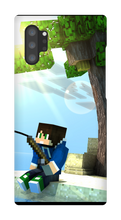 Case para Samsung Minecraft JuaoGL Pescando