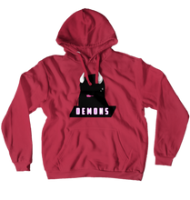 Demons Hoodies (No-Zip/Pullover) Pink