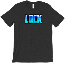 T-Shirt Logo Lock 3D Blue