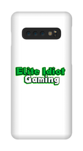 Elite Idiot Gaming Text Samsung Case