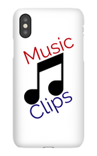 music clips iPhone Phone Cases
