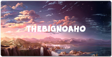THEBIGNOAHO Anime Scenery XXL Gaming Mousepad