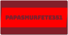 papasmurfete351 XXL Gaming Mousepad