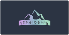 sshelberry XXL Gaming Mousepad (Large Logo)