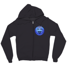 Blueberry zip-up-hoodie