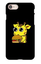 lexxlegion hamburger giraffe  iPhone Phone Cases