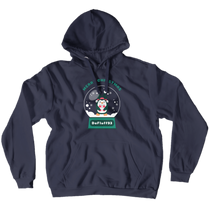 Merry Christmas Penguin Hoodie (No-Zip/Pullover)