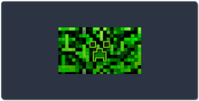 Creeper designed XXL Gaming Mousepad