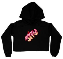 Emote Cropped Hoodie