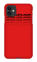 matzes_lets_plays iPhone Phone Cases