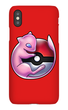 Mew on Pokeball IPhone Cases