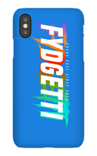 FYDGETTI White Text Design iPhone Case