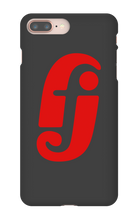 drumfacejames iPhone Case (Red Logo)