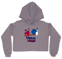 Pulga Love Womens Cropped Hoody
