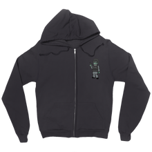 Tactical Hoodie (Zip Up) - White / Army / Black