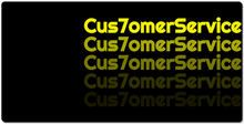 cus7omerservice XXL Gaming Mousepad