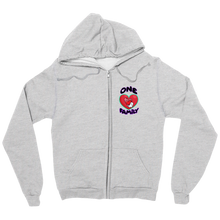 zip-up-hoodie LOVE ZIP