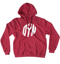DYN Logo (White) Hoodies (No-Zip/Pullover)