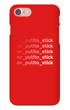 mr_putito_stick iPhone Phone Cases