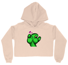 Cacti Lady Crop Hoodie