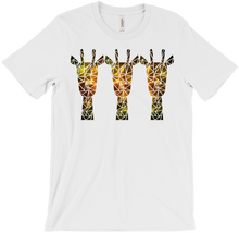 Yellow Galaxy Giraffen (T-Shirt)