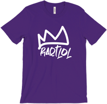camiseta logo blanco raqtlol
