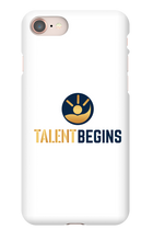 Talent Begins iPhone Case