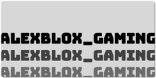 AlexBlox_Gaming  XXL Gaming Mousepad